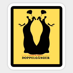 Doppelganger Sticker